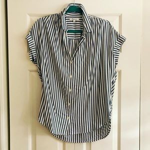 Madewell Striped Central Shirt XS